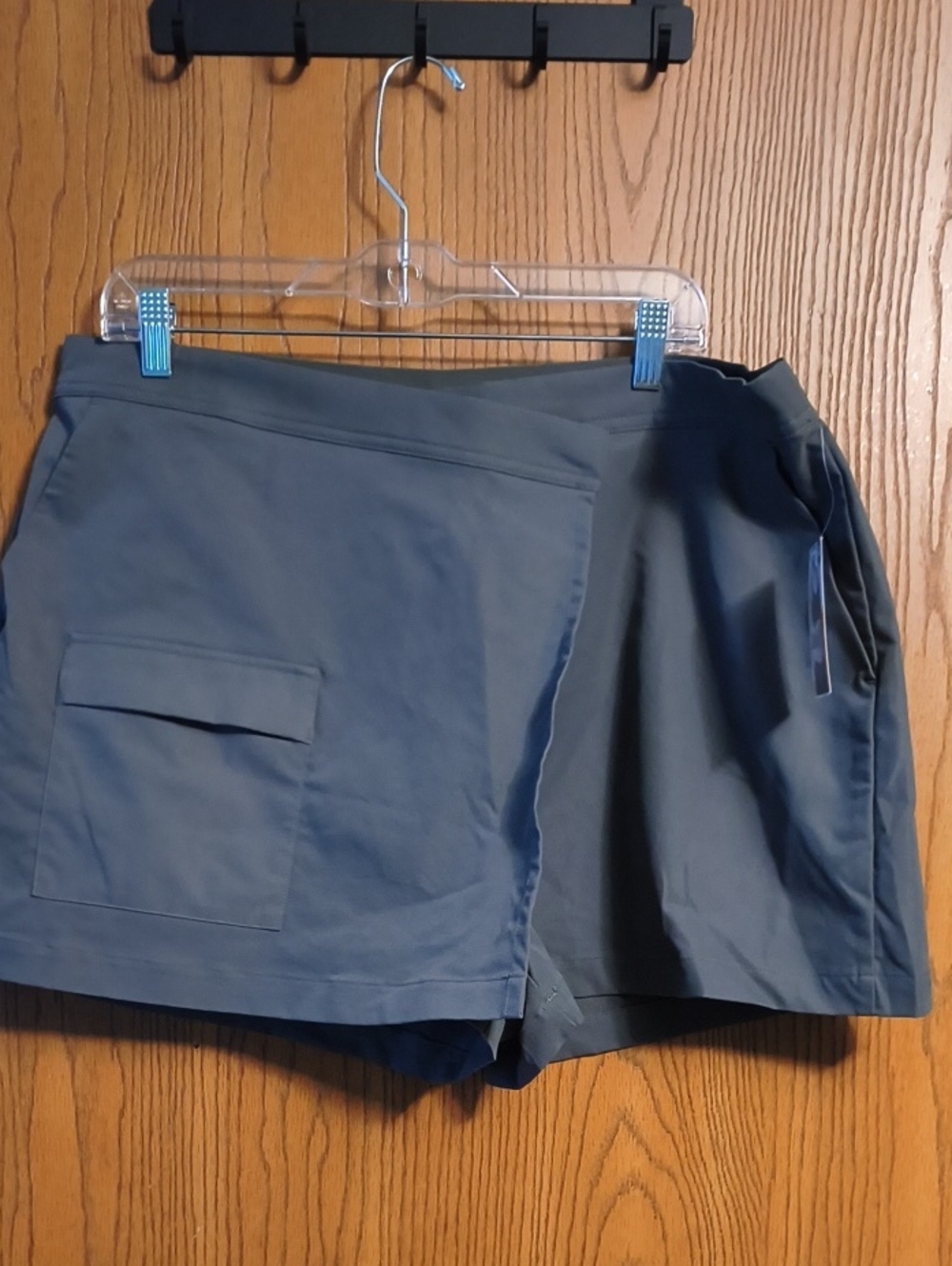 Avia Green Women’s Skort Shorts with Cargo Pocket